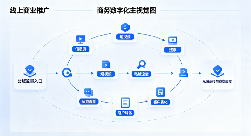 定安县线上商业推广怎么做？全域流量闭环搭建与低成本转化实战指南